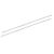 HEATSTRIP Elegance Verlengde Montagebeugel 120 cm wit