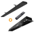 2x Heatstrip Design elektrisch Terrassen-Heizung 2400 Watt +  Fernbedienung
